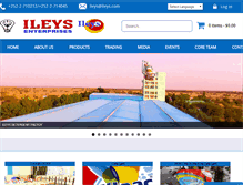 Tablet Screenshot of ileys.com